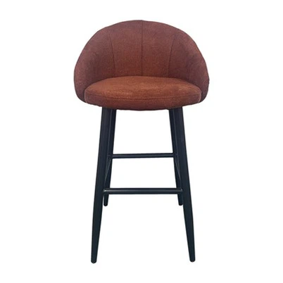 ブラウンショートパイルバーチェア